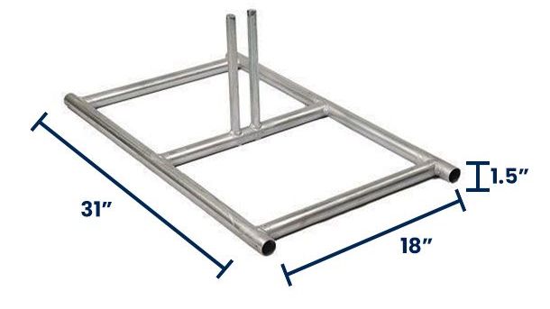 Metal Stand for Temporary Fences