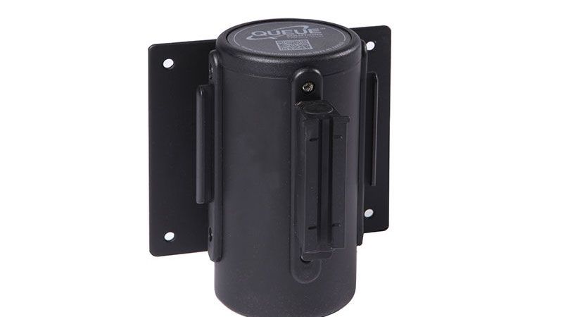 15'L Retractable Belt Barrier | Wall Mounted