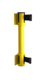13'L Retractable Double Belt Barrier | Wall Mounted