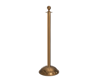 polished-brass-ball-top-stanchion-post-dome-base