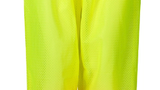 Drawstring Waist Mesh Safety Pants - Lime w/ Orange