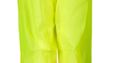 Drawstring Waist Mesh Safety Pants - Lime w/ Orange