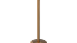 polished-brass-flat-top-stanchion-post-sloped-base