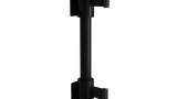 7.5'L Retractable Double Belt Barrier | Wall Mounted