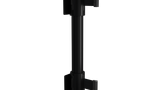 15'L Retractable Double Belt Barrier | Wall Mounted
