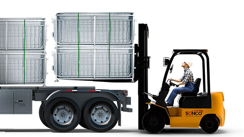 8 ft Metal Barricade | Truckload