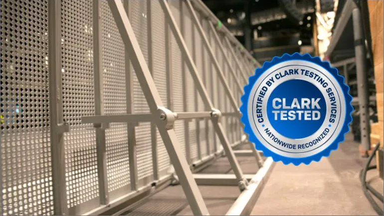 SONCO StageGuard concert barriers Clark tested for crowd security