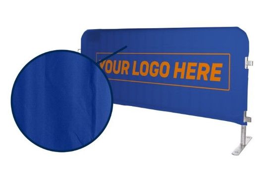 Logo Printed Barricade Cover | Polyester 94%