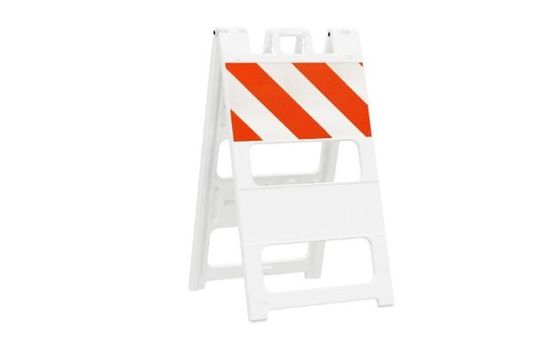 Type I Plastic Barricade | Fillable