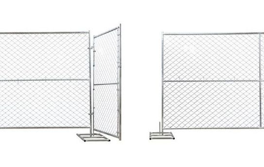 Pedestrian Chain-Link Fence Gate