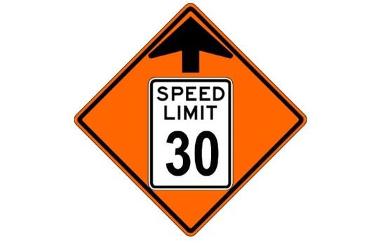 Speed Limit Roll-Up Sign | MUTCD W3-5