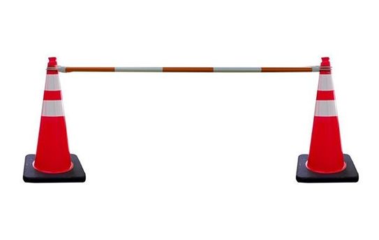 28" Traffic Cone and Cone Bar Bundle