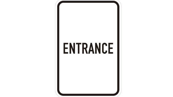 Entrance Sign | Size Options