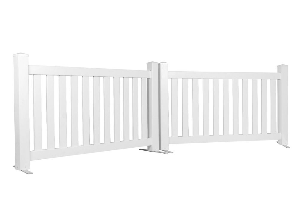 White Vinyl Fence Panel | SONCO