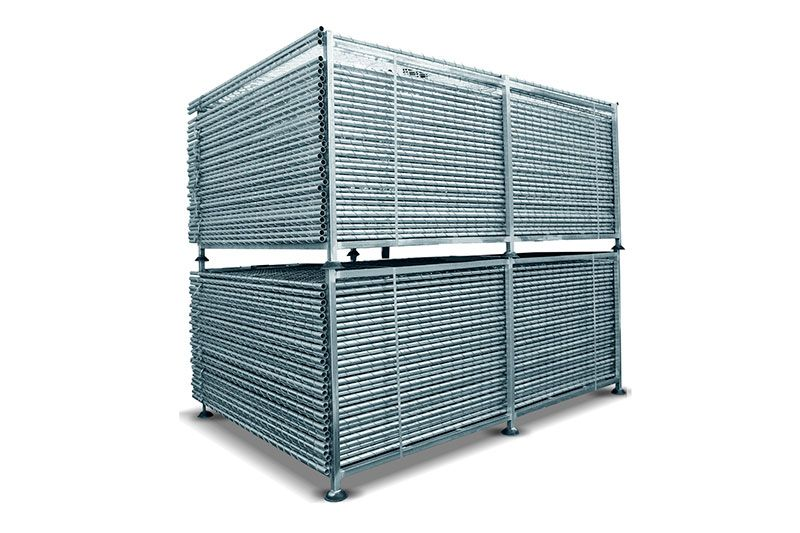 Portable Storage Fence Racks Sollage Transport Fence Racks | SONCO