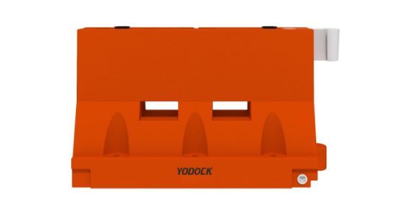 Water Filled Barrier Yodock 2001 Plastic Barricade Orange Color
