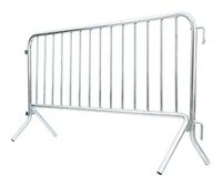  7 ft Metal Barricade | Heavy-Duty | Hot Dip Galvanized