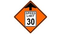 Speed Limit Roll-Up Sign | MUTCD W3-5