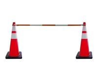36" Traffic Cone and Cone Bar Bundle