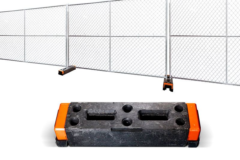 Support base for fence flagpole – Pixelforma