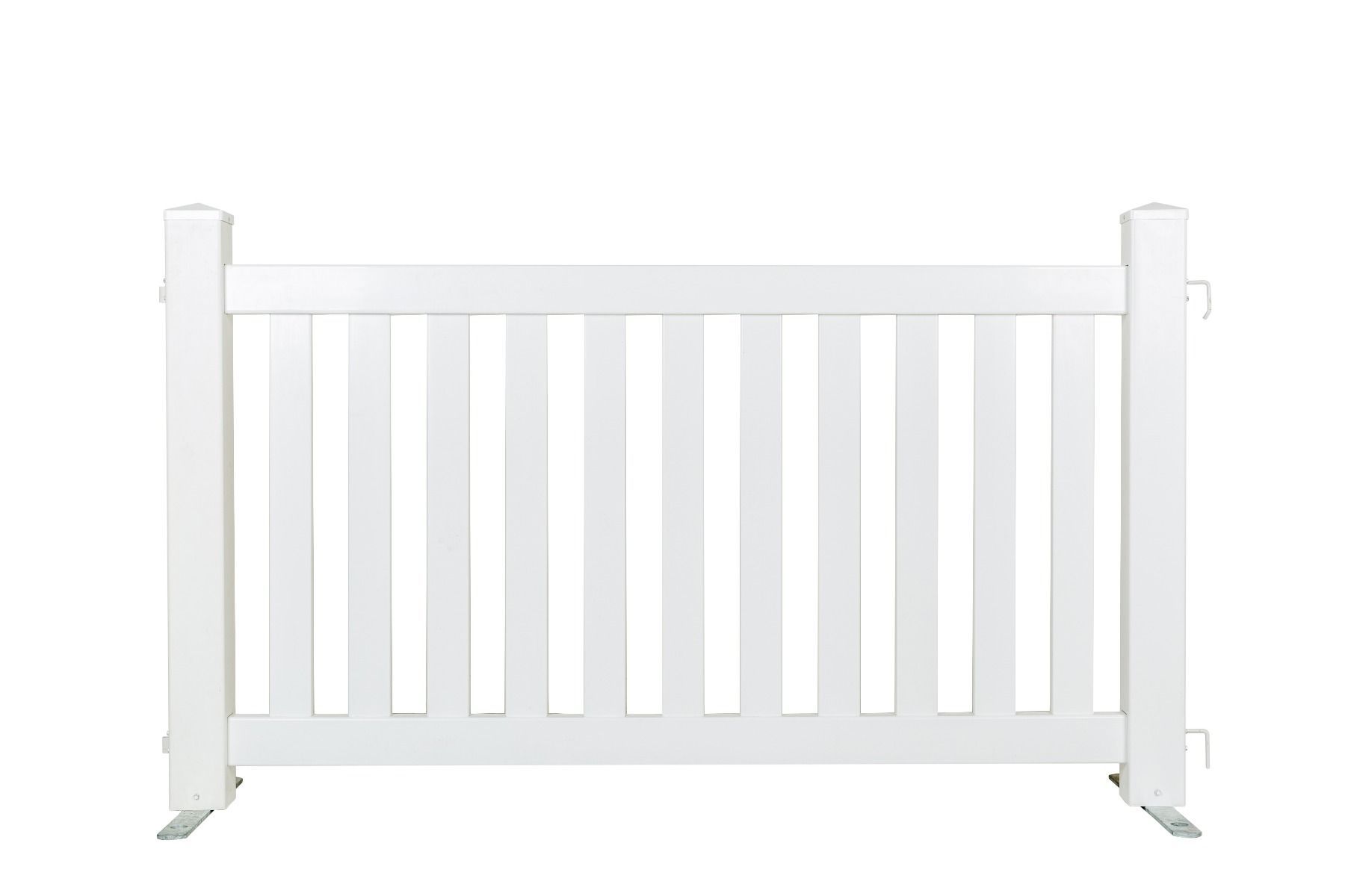 White Vinyl Fence
