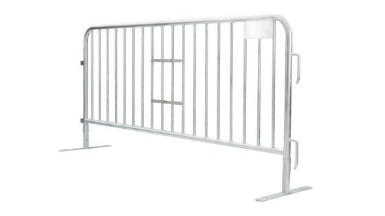 7.5 ft Metal Barricade | Feet Options | Heavy-Duty