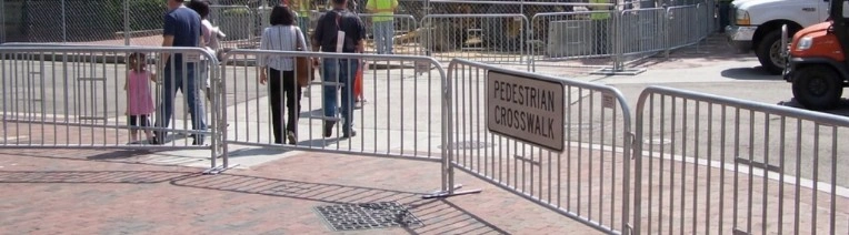 Steel Barriers for Crowd Control