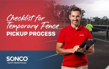 Checklist for Temporary Fence Pickup Process