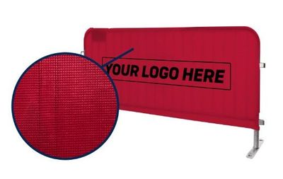 Logo-Printed Barricade Cover | Vinyl 80%