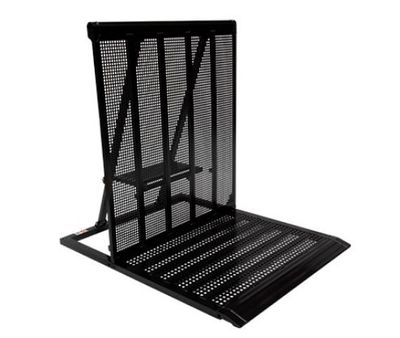 Black Concert Barricade | Straight Section