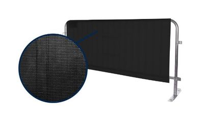 Plain Barricade Cover | Universal Fit | Vinyl 80%