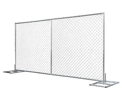 6' x 12' Inline Chain Link Fence Panel 